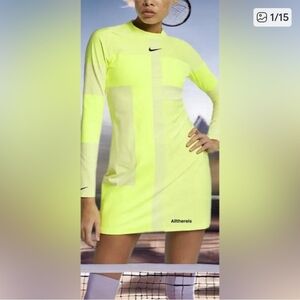 NIKE Volt Tech Knit Dress M